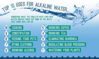 Benefits Of Alkaline Ionized Water