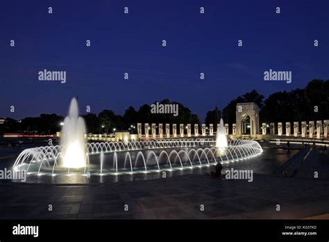 National world war ii memorial night hi-res stock photography and images - Alamy