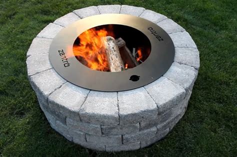 Smokeless Fire Pit Insert | Stainless Steel Firepits for Patio