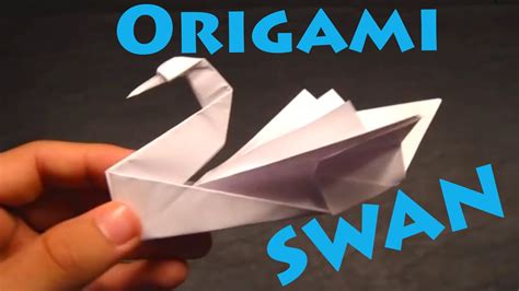 How to Make an Origami Swan (Intermediate) - Rob's World - YouTube