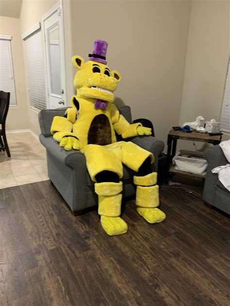 Golden Freddy Costume Kids