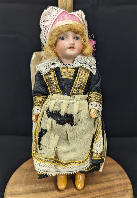 Antique French Porcelain Doll Hand Painted - Etsy