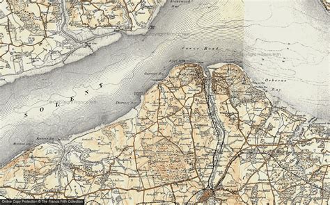 Old Maps of Thorness Bay, Isle of Wight - Francis Frith