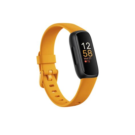 Fitbit Inspire 3 Health & Fitness Tracker Morning Glow | Buy Online in ...