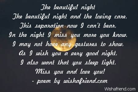 Good Night Poems for Him