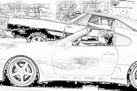 Fast And Furious 9 Coloring Pages