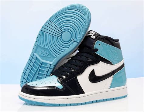 Air Jordan 1 WMNS Retro High OG UNC Patent (Blue Chill) Arriving Next ...