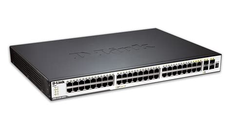 48-Port Managed Gigabit Stackable L2+ Switch including 4 Combo SFP ports | D-Link