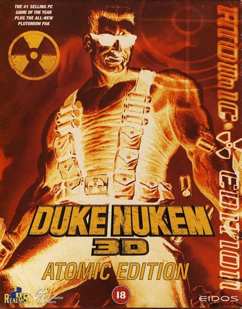 Duke Nukem 3D: Atomic Edition (1996) box cover art - MobyGames