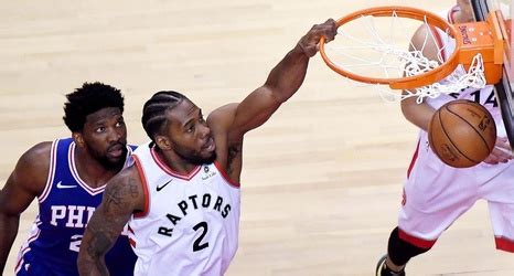 Kawhi dominates 76ers as Raptors take Game 1