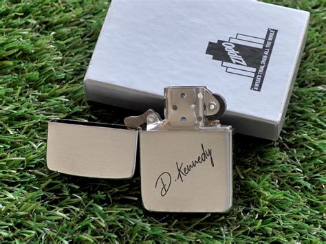 Personalized Lighter Zippo Engraved Lighter Custom Handwriting ...