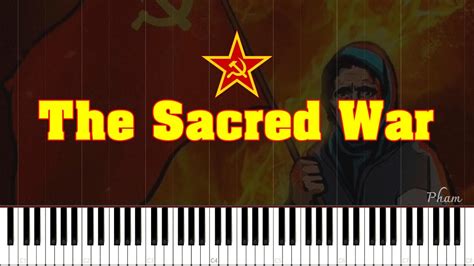 The Sacred War - Piano Solo Tutorial. - YouTube