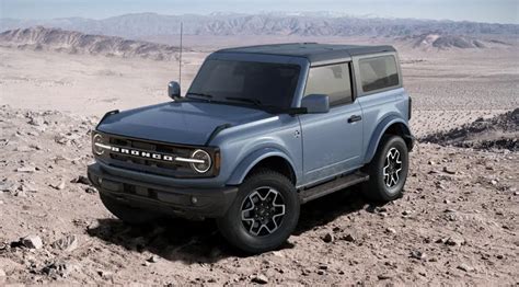 2023 Ford Bronco Adds New Azure Gray Metallic Color