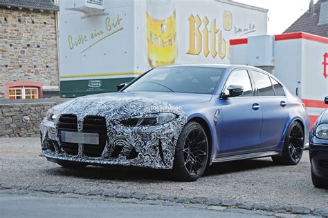 2025 BMW M3 Facelift Shows Revised Headlights, Competition Reportedly ...