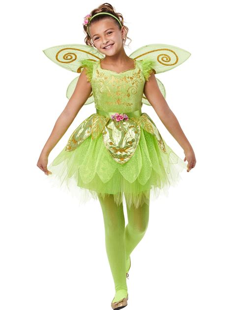 Girls' Green Fairy Costume