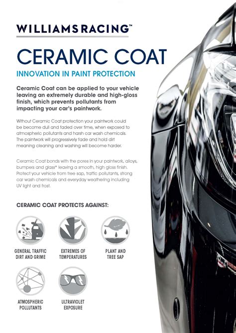 WILLIAMS CERAMIC COAT PAINT PROTECTION | Suncare Rockdale