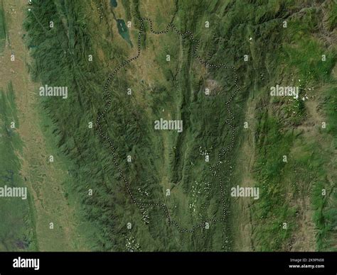 Kayah, state of Myanmar. High resolution satellite map Stock Photo - Alamy