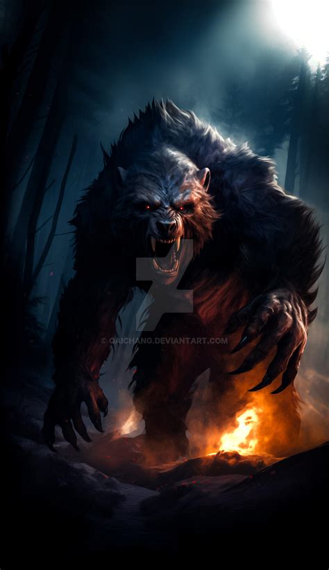 Werebear #1 by qAIchang on DeviantArt