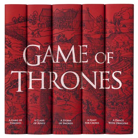 Game of Thrones Custom Designed Collection Book Sets - Juniper Books