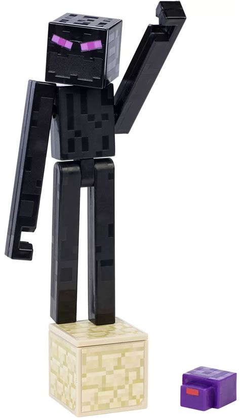 Minecraft Comic Maker Enderman 3.25 Action Figure Mattel Toys - ToyWiz