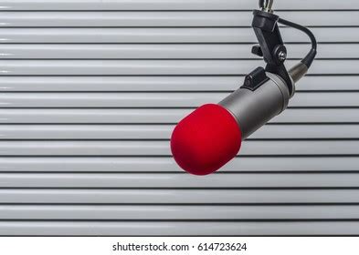 Microphone Radio Studio Stock Photo 614723624 | Shutterstock