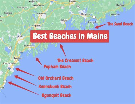 7 Most Popular Beaches in MAINE State To Visit