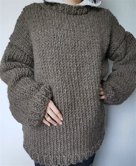 Ravelry: Chunky Knit Jersey pattern by Sarah Black