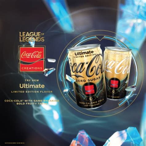 Coca-Cola® Zero Sugar Ultimate LIMITED EDITION Soda Mini Cans, 10 pk ...