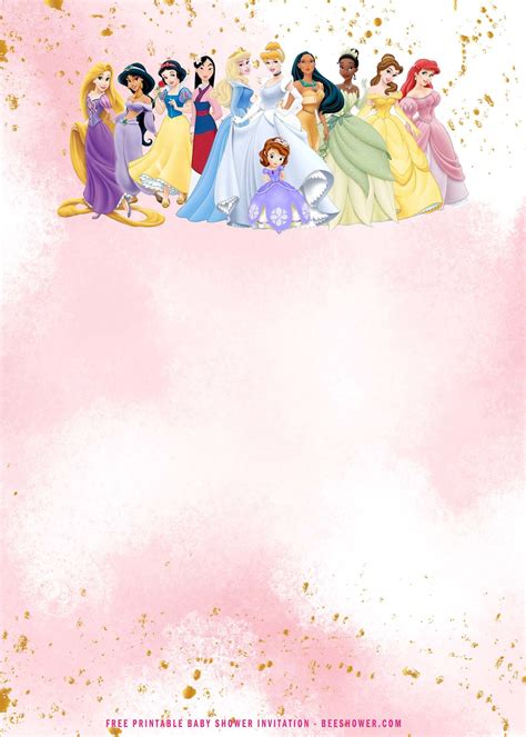 Free Printable Baby Disney Princess