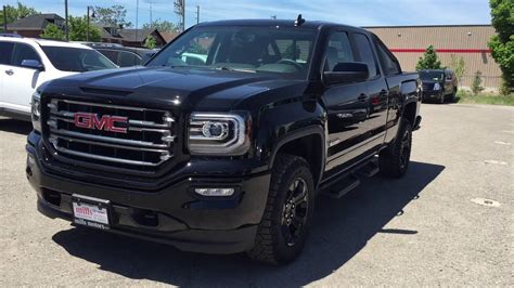 2016 GMC Sierra 1500 SLT Dub Cab All Terrain X 4WD Black Oshawa ON ...