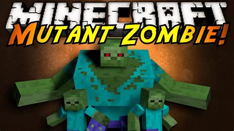 Minecraft Mod Showcase : MUTANT ZOMBIES! - YouTube