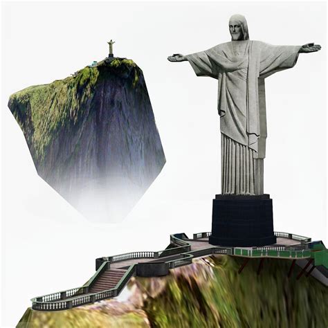 3D Cristo Redentor - TurboSquid 2105694