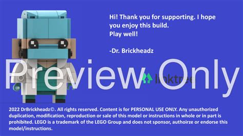 LEGO MOC Jean-Baptiste Emanuel Zorg (The Fifth Element) Brickheadz by ...