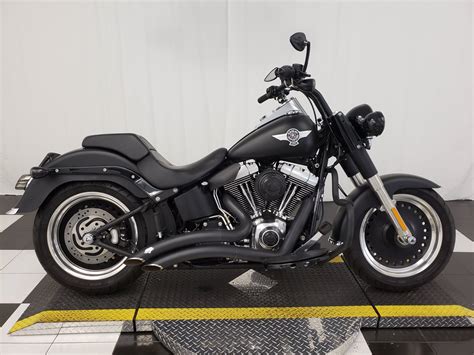 Pre-Owned 2015 Harley-Davidson Softail Fat Boy Lo FLSTFB Softail in Mesa #U015941 | Desert Wind ...