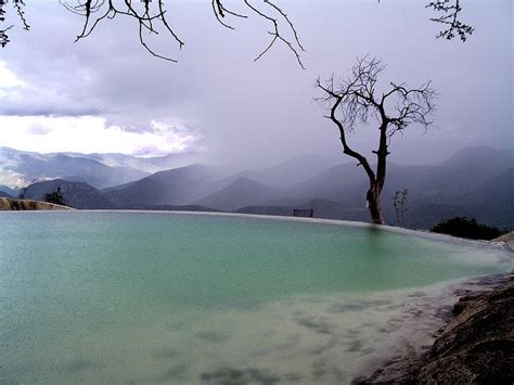 Hierve el Agua-Waterfall, Frozen In Time And Space - World inside pictures