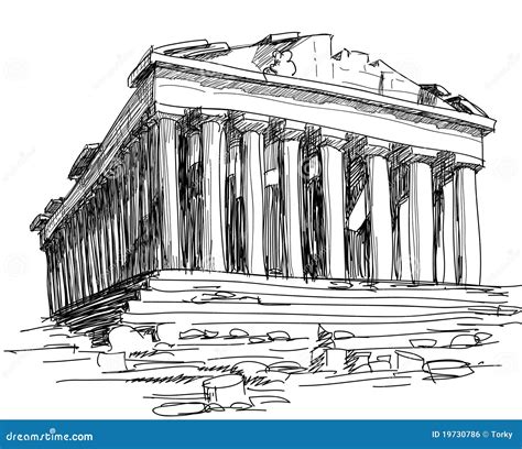 Parthenon Royalty-Free Stock Image | CartoonDealer.com #722812