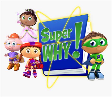 Super Why Book, HD Png Download - kindpng