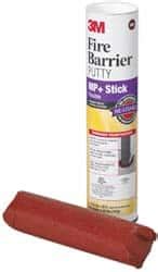 3M - Fire Barrier Putty: Stick, Red, Elastomer | MSC Direct