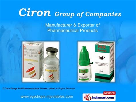 Pharmaceutical Syrups by Ciron Drugs And Pharmaceuticals Private Limi…