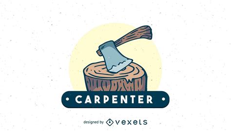 Carpenter Logo Template Vector Download