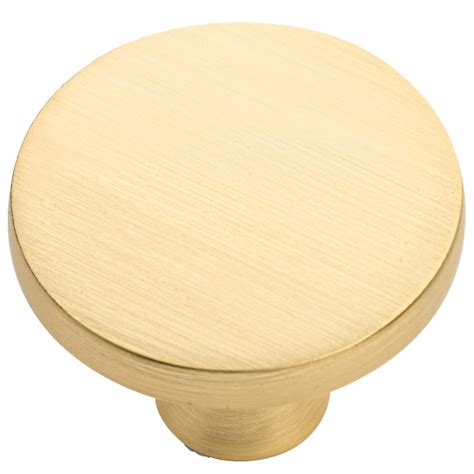 Cosmas 8104BG Brushed Gold Cabinet Knob - Cosmas-Hardware.com