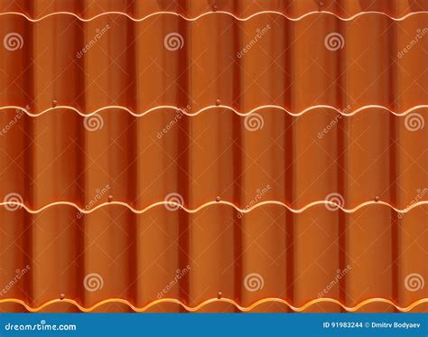 Imitation Roof Tiles, Plastic Roof Stock Photo - Image of cover, house ...