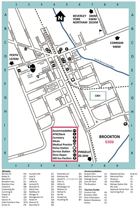 Maps of Brookton » Shire of Brookton