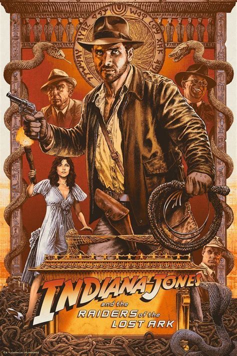 TWO Chris Weston Indiana Jones Screen Print Poster Variant and Regular NT Mondo | Indiana jones ...