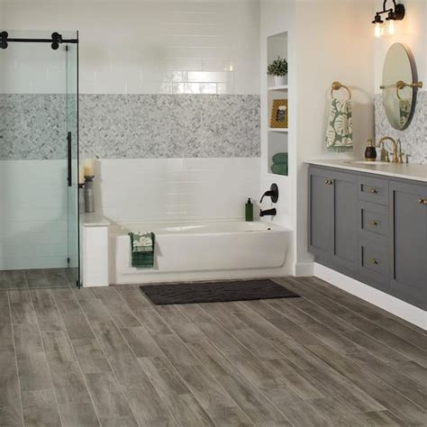 Bathroom Wood Floor Tile Walls – Flooring Ideas