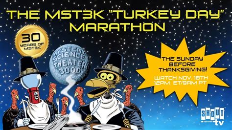 MST3K Turkey Day Marathon 2018 Promo - Joel - YouTube