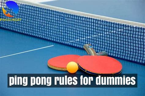 Table Tennis Rules | Bruin Blog