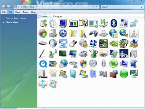 Solved - Control Panel icons without any name or address | Vista Forums