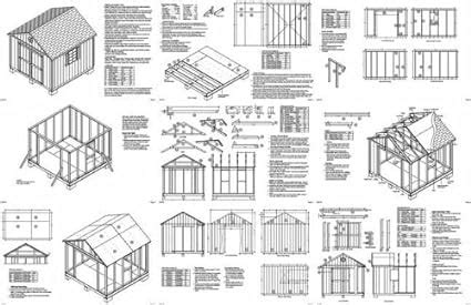 Get Shed Plans 10X10 With Loft PNG - WOOD DIY PRO