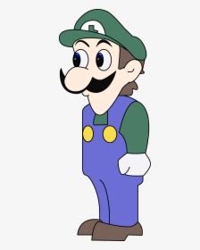 Weegee Luigi Png - Weegee Meme, Transparent Png - kindpng